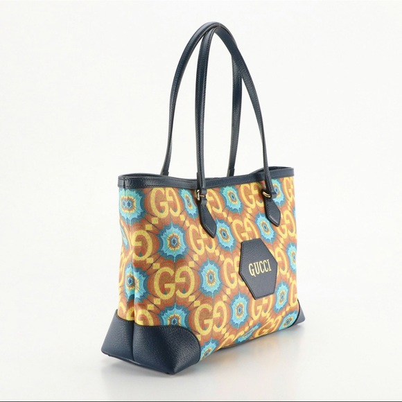 Gucci 100 Ophidia Tote Bag Multicolor Kaleidoscope Limited Edition, Rare EUC - Picture 3 of 8